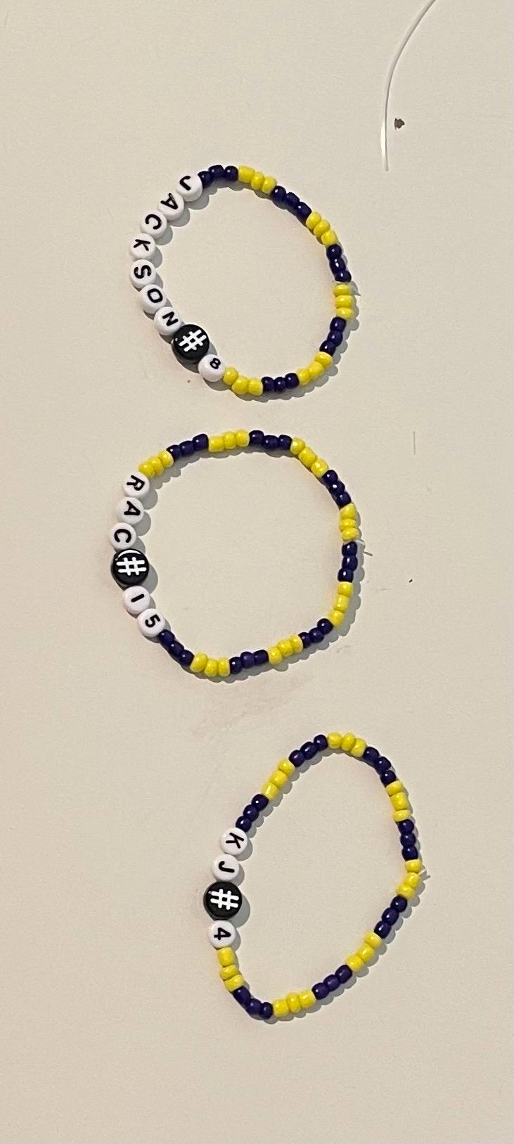 Customizable Savannah bananas bracelet