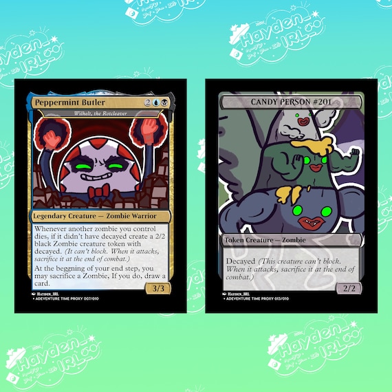 Peppermint Butler MTG Commander Proxy - Etsy Australia