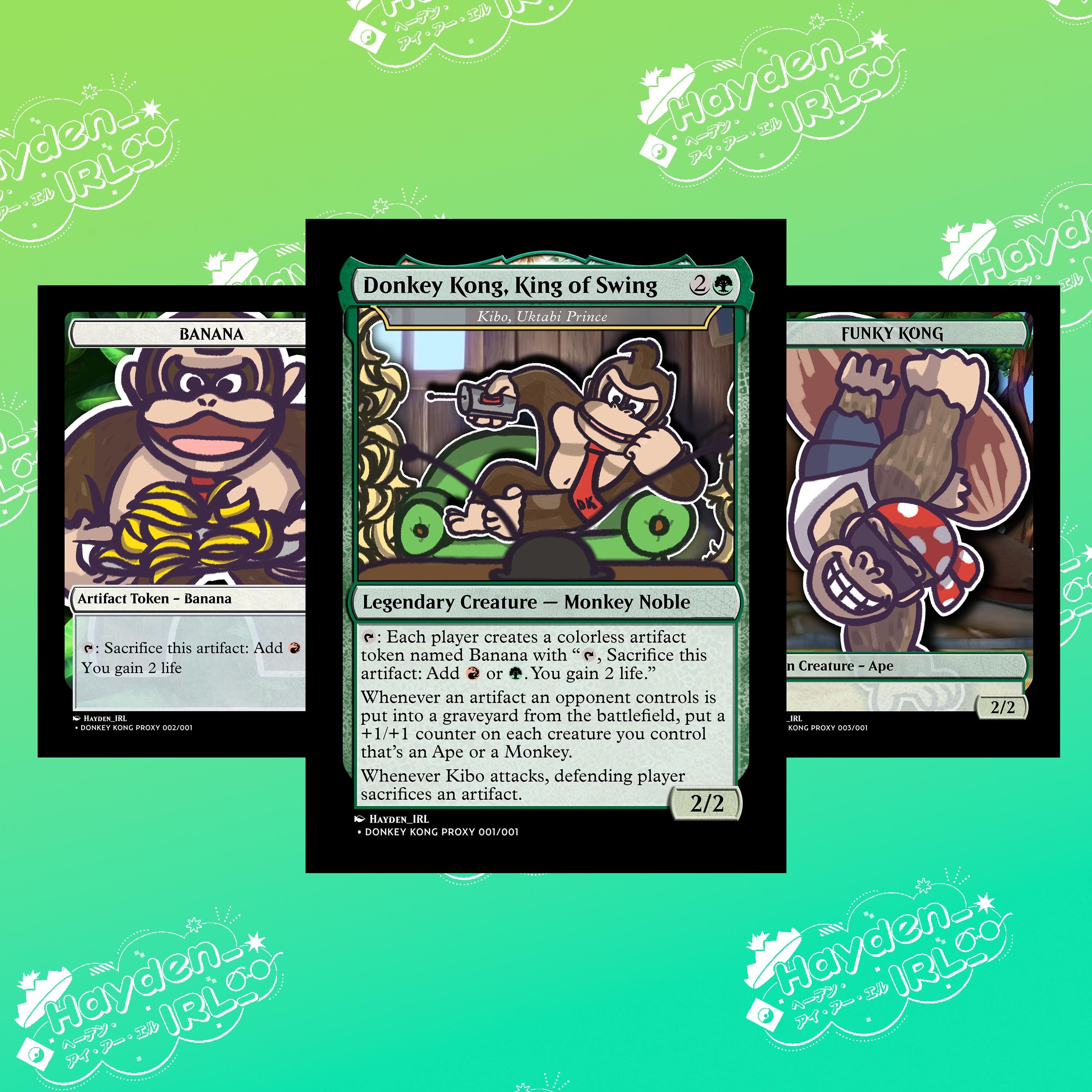 Donkey Kong MTG Commander Proxy - Etsy