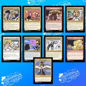 Zatch Bell MTG Commander Proxies [FULL SET]