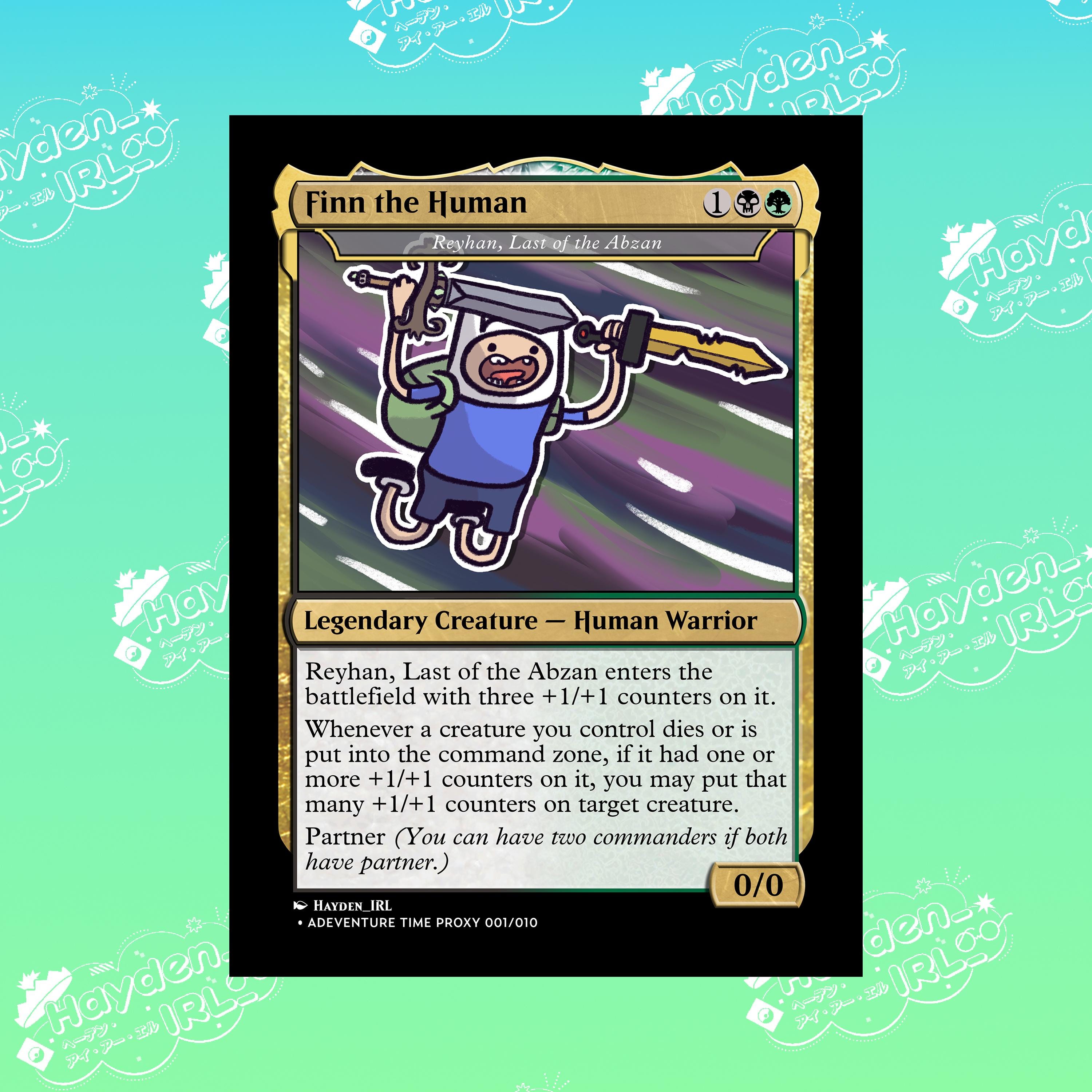 adventure time mtg cards Adventure Time Custom Deck – ElkoyTCG main image 0