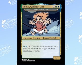 Ponyo MTG Commander Proxy