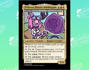 Proxy Commandant Princesse chewing-gum MTG