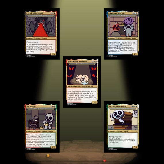 card binder 1000 pockets The Binding of Isaac: Four Souls Community Booster Pack