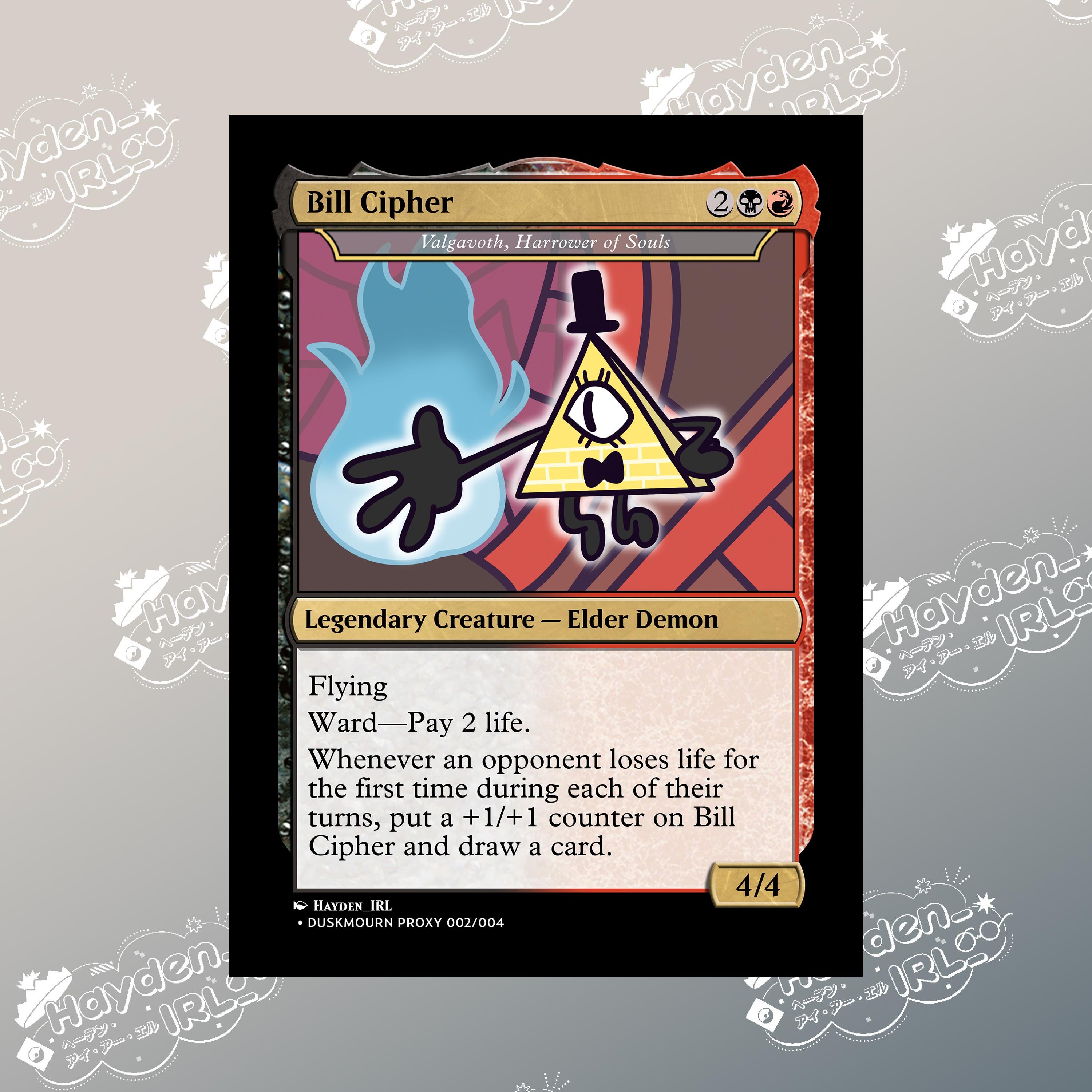 Bill MTG Dusk Mourn Commander Proxy - Etsy
