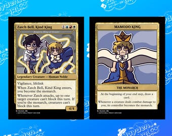 Zatch Bell MTG Commander Proxy