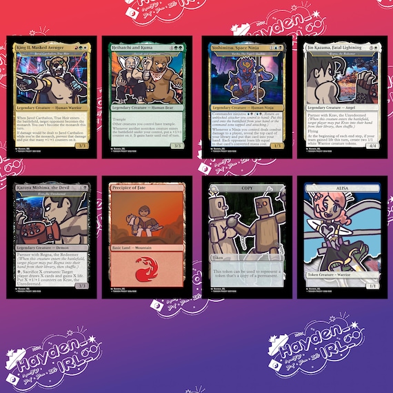 Tekken MTG Commander Proxies [FULL SET] - Etsy