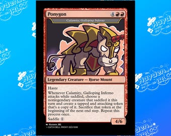 Ponygon MTG Commander Proxy
