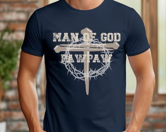 Camisa de papaya de hombre de Dios PNG, papá PNG, diseño de sublimación de abuelo, camisa cristiana PNG, Día del padre PNG, clipart de papá, regalo de papá PNG, 2 PNG
