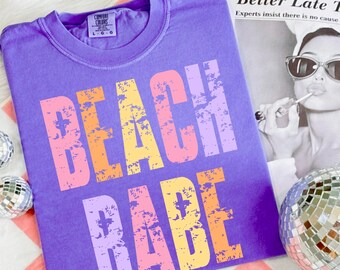 Beach Babe PNG Trendy Summer Shirt Design Beach Life png Cute Summer PNG Beach Bum Sun Sand Surf png Sun Babe Sunshine Digital Download Only