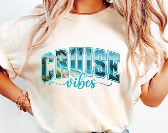 Cruise Vibes png Sublimation Design Téléchargement numérique Hello Summer png Summer vibes png Cruise Life png Girls Cruise Summer Fun Shirt Design