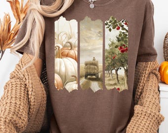 PNG de otoño retro, diseño de sublimación de calabaza de otoño, camiseta de otoño vintage, PNG de otoño femenino, PNG de chica de otoño, PNG de otoño moderno, PNG de vibraciones de otoño