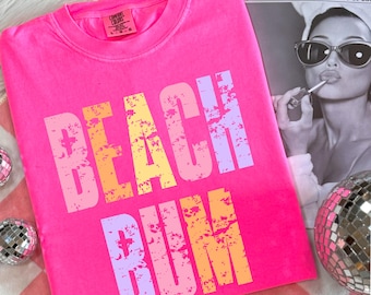 Retro Beach Bum PNG Trendy Summer Shirt Design Beach Babe Cute Summer PNG Beach Life png Sun Sand Surf png Sun Babe Digital Download