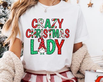Crazy Christmas Lady PNG Funny Christmas  Sublimation Design Sassy Christmas Shirt png Retro Christmas png Santa Claus png Sarcastic png