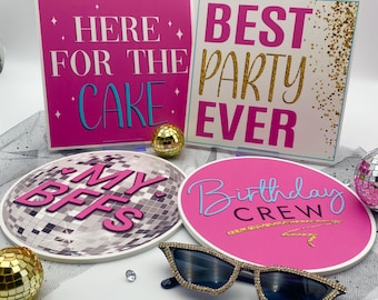 Sweet 16 Photo Booth Props, Custom Photo Booth Props, PVC Props, 16th Birthday Props for Photo Booths