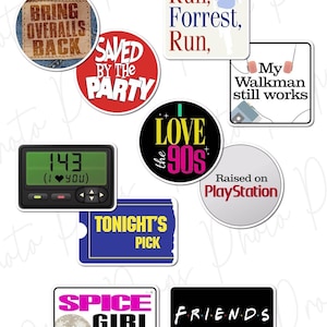 90s Photo Booth Props, Custom Photo Booth Props, PVC Props, Props for Photo Booths