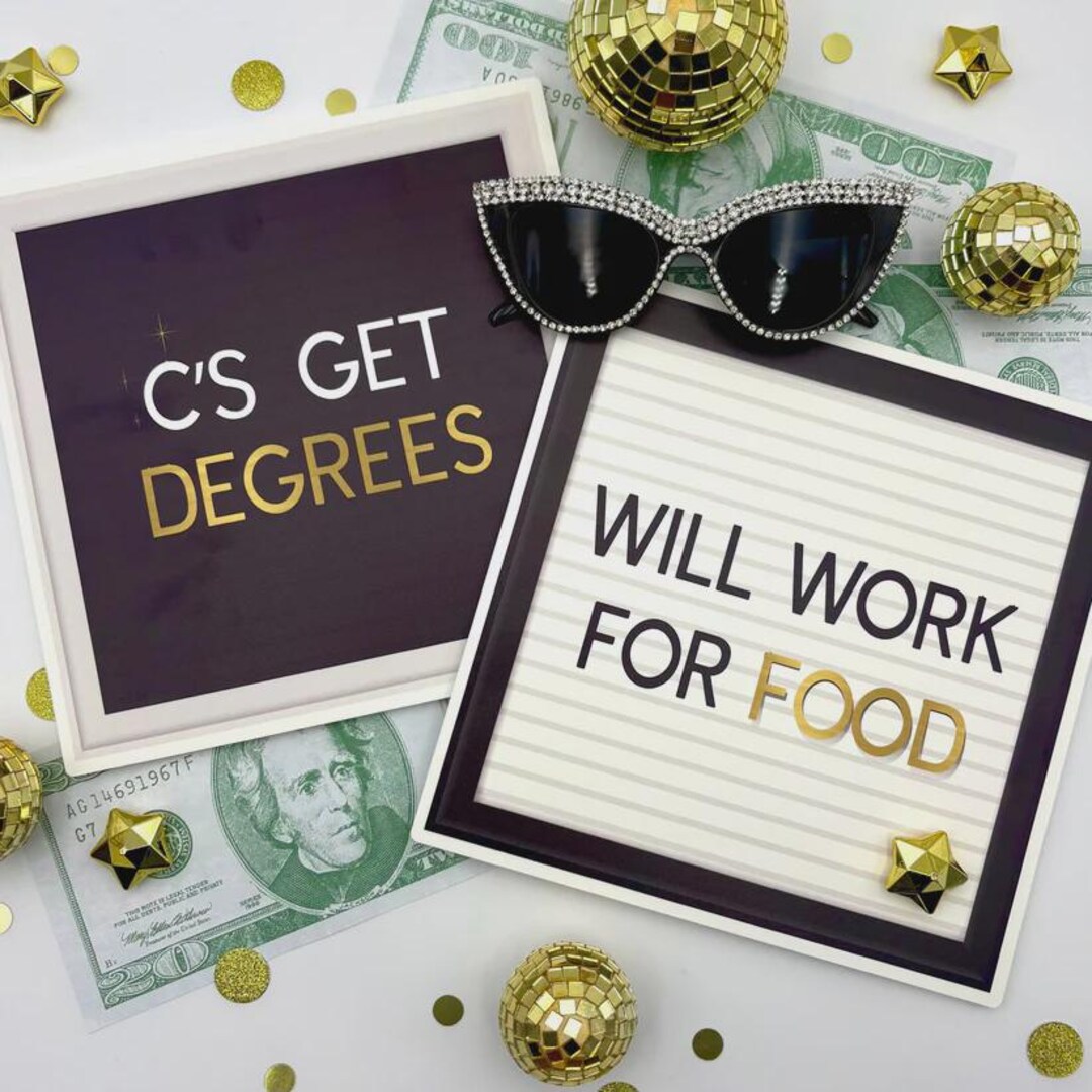 Graduation Letter Props Graduation Letter Board Photo Props, Grad Sign Props Set, Class of 2026 ...