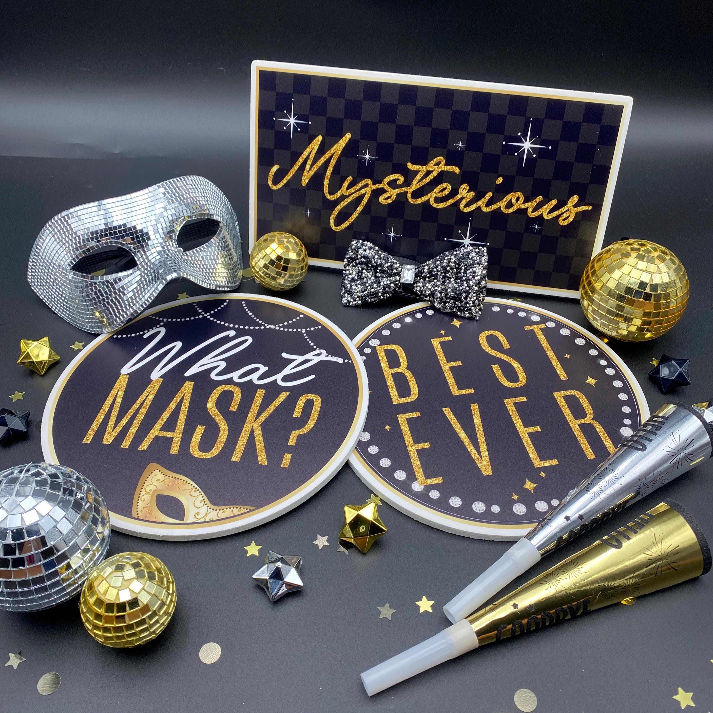 Mask For Math Photo Booth Masquerade Photo Booth Props, Custom Photo Booth Props, PVC Props ...
