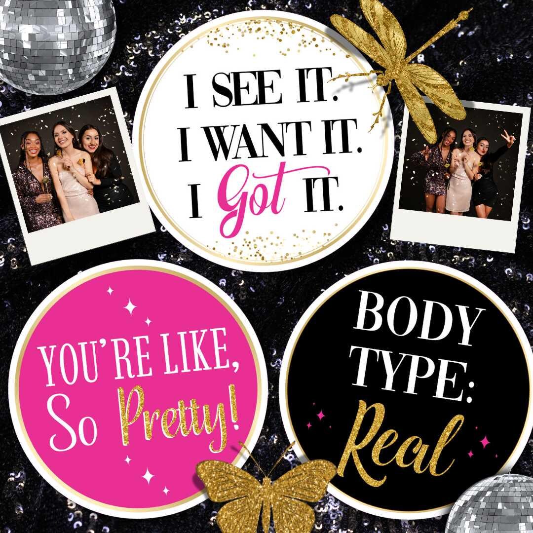 Sassy Photo Booth Props, Photo Booth Props, PVC Props, Custom Props for ...