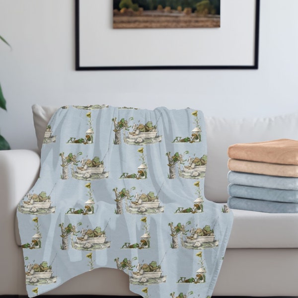 Frog And Toad Blanket