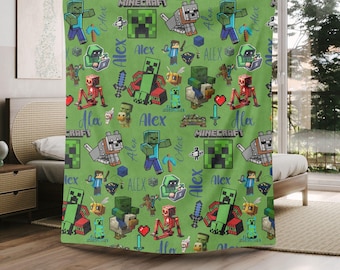 Gepersonaliseerde gamer-nertsdeken