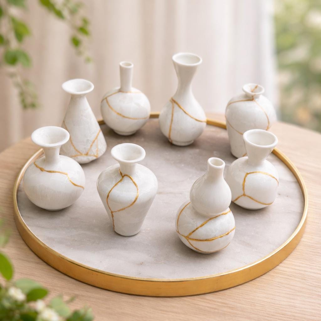 Kintsugi pottery - Etsy 日本
