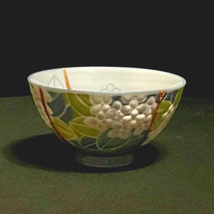 Kintsugi Japanese Bowl - 3 Breaks - Golden Repair - Gift - Kintsugi Pottery - Broken and Repaired - wabi sabi