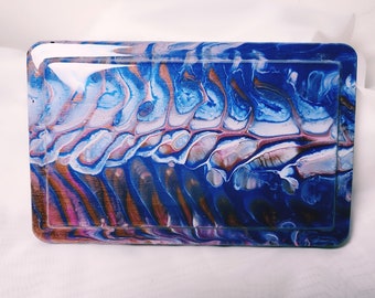 Fluid Art Cheese Board