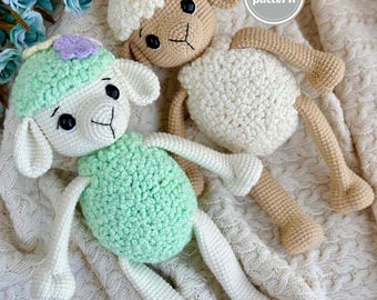 Amigurumi Sheep Pattern | Crochet Lamb DIY | Step-by-Step Tutorial (PDF Download)