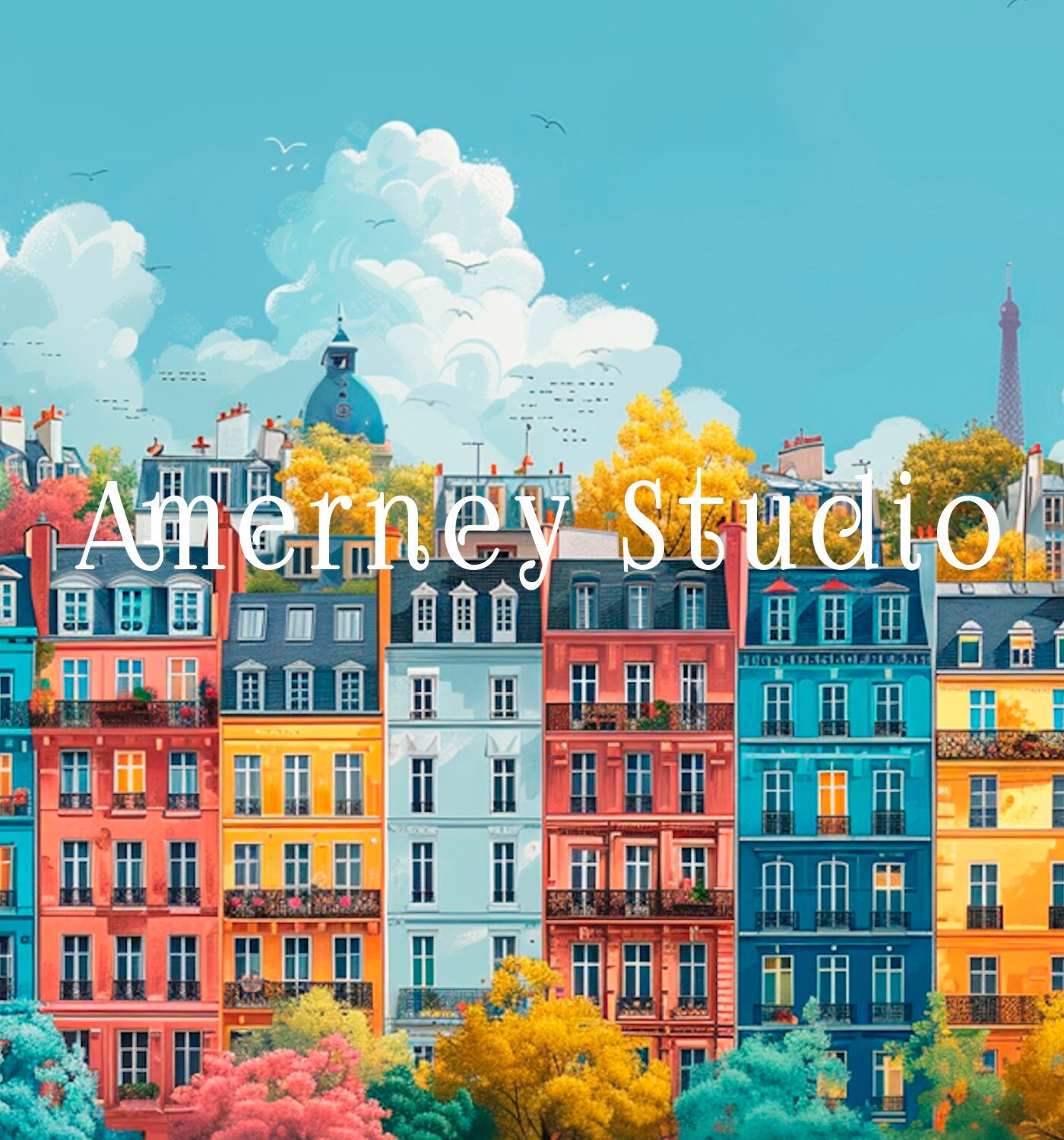 Vintage Paris Wall Art, Antique Parisian Building Digital Prints, Paris ...