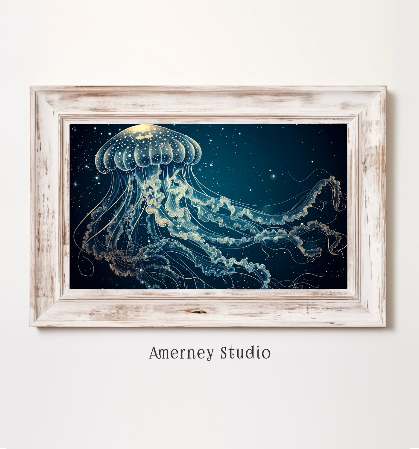 Jellyfish Wall Art, Jellyfish Digital Prints, Jellyfish Digital ...