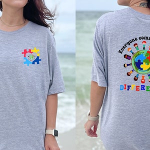 Everyone Communicates Differently Shirt, Autism Shirt,  Special Education, Mental Health Shirt, T Shirt Autism Mom, Autism Month,