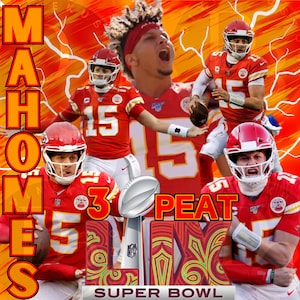 Kansas City, Mahomes Png, Super Bowl 2025 Png, Super Bowl Png, KC Png, 3peat PNG, Patrick Mahomes Png, LIV 59 Png