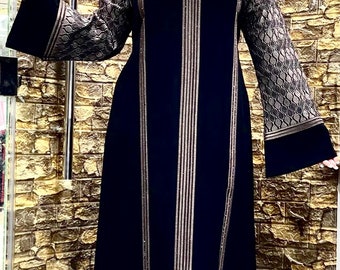 abaya zwart marokijn