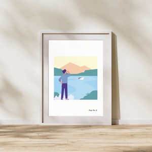 Lake poster