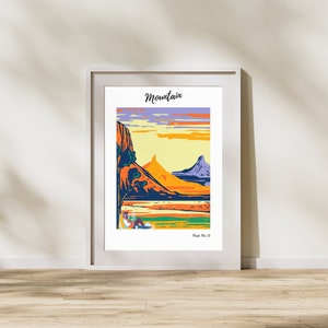 Mountain poster
