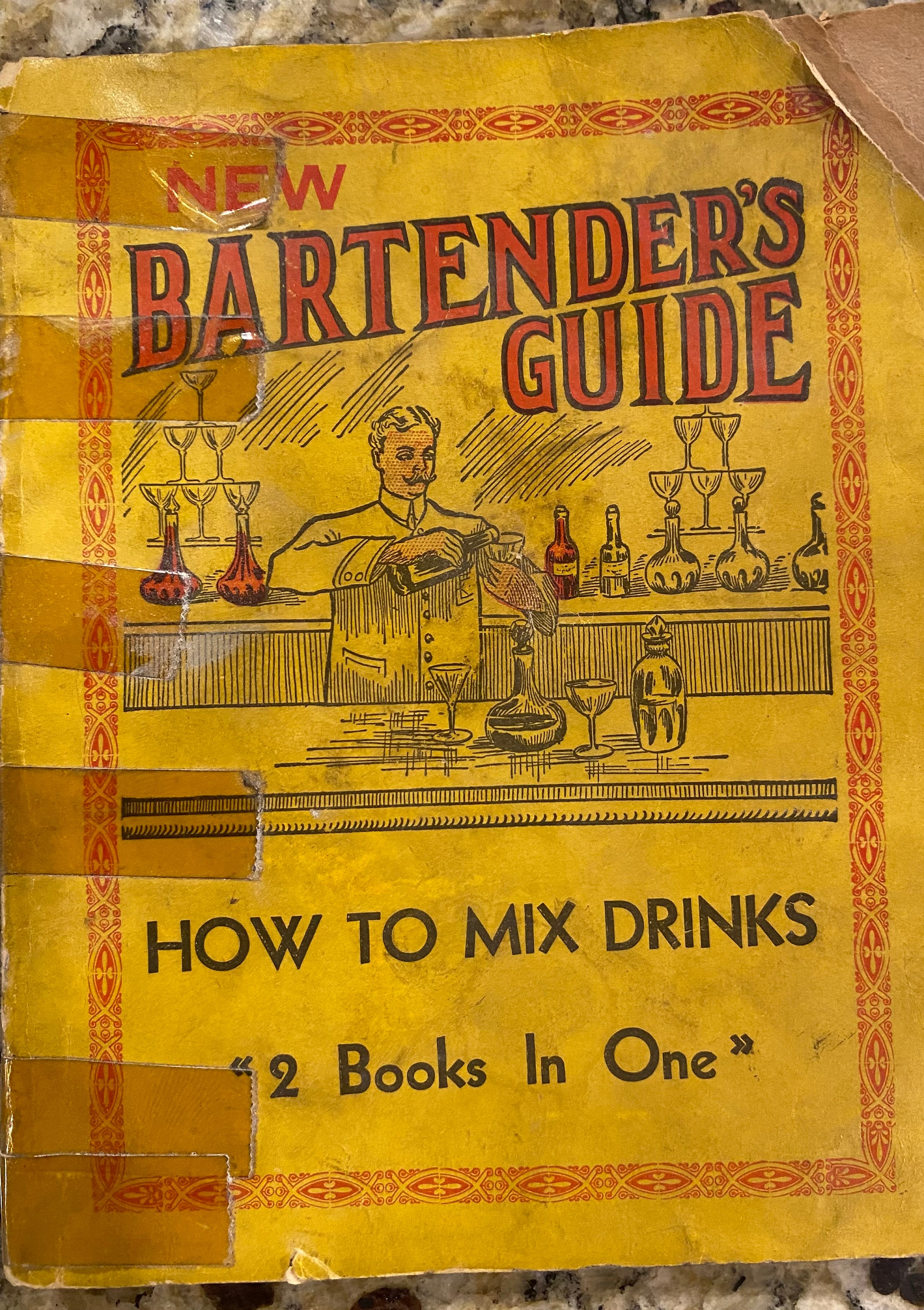New Bartender's Guide How to Mix Drinks "2 Books in One" - Etsy