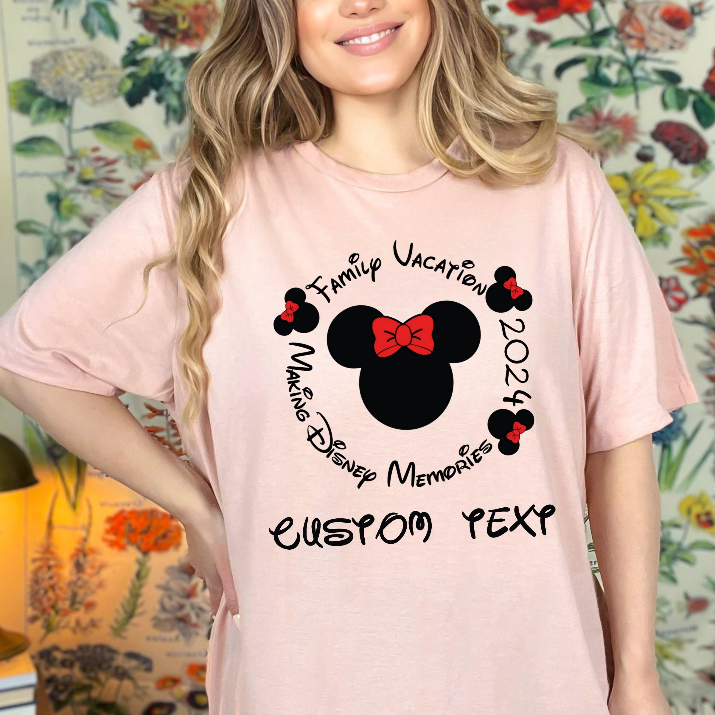 Custom Disney 2024 Family Vacation Shirt, disney 2024 shirt