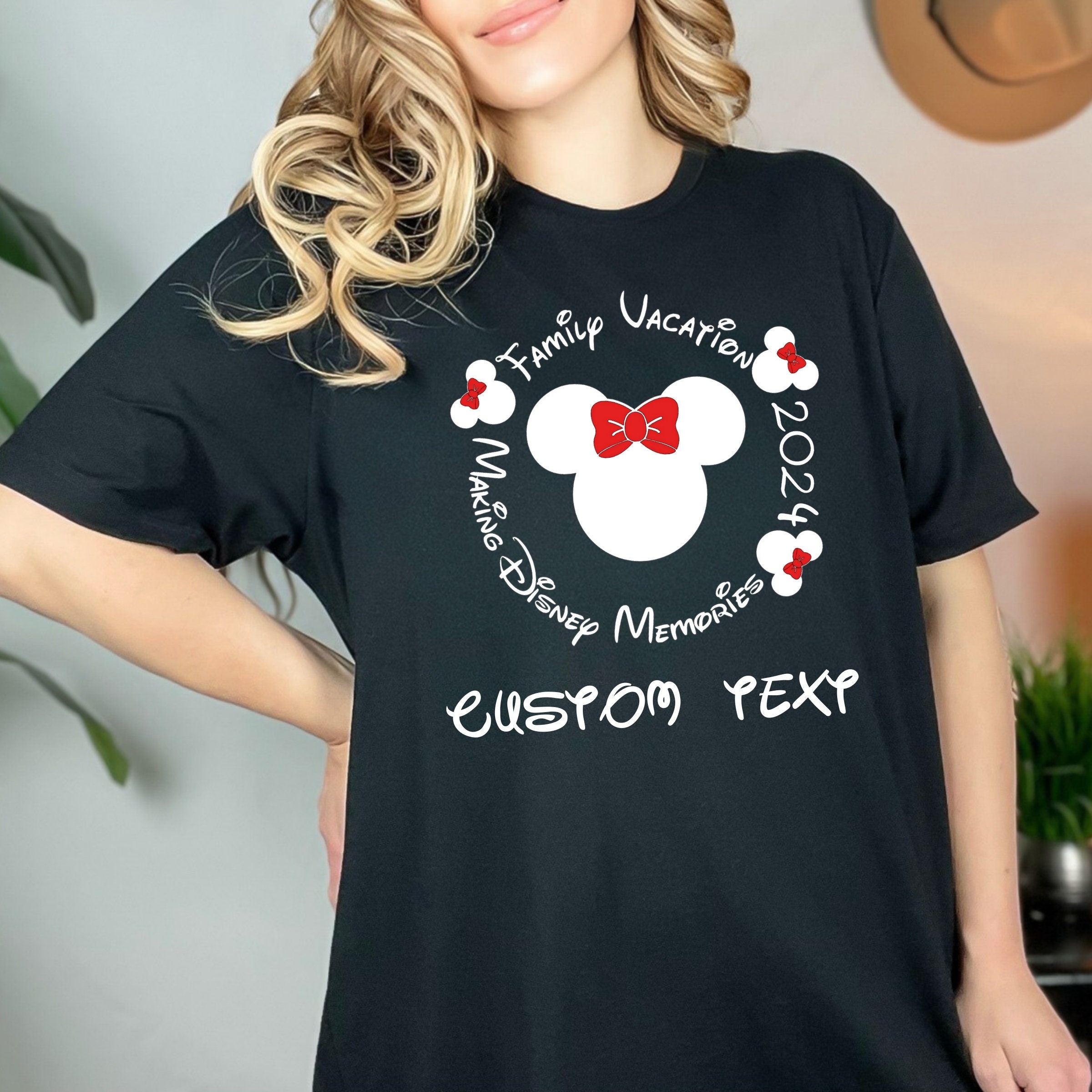 Custom Disney 2024 Family Vacation Shirt, disney 2024 shirt