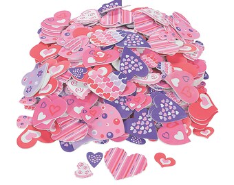 Bulk 500 Pc. Fabulous Foam Self-Adhesive Valentine Heart Shapes