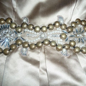 Christian Lacroix Taupe Silk Dress