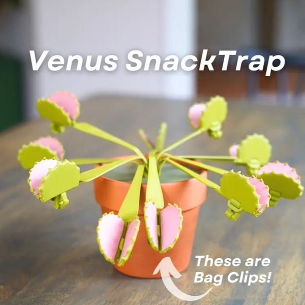 Venus Fly Trap / Snack Clip / SnackTrap Forgecore