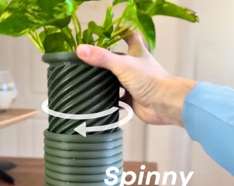 Spinning Plant Pot