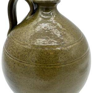 Vintage 9” Jugtown Ware Pottery Jug – Traditional North Carolina Art Pottery