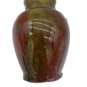 Pisgah Forest Pottery Vase: Signed High-Fire Glaze Studio Art Pottery