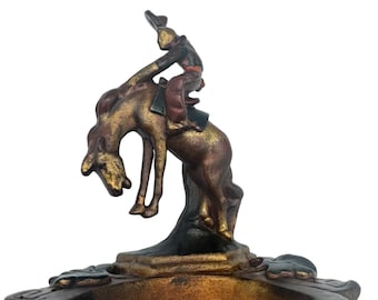 Vintage Cast Iron Single Indian Warrior Bookend - Etsy
