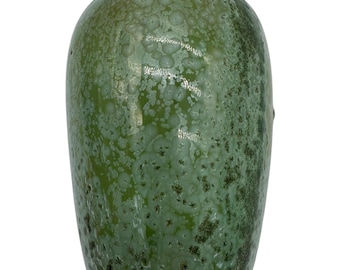 Early Fulper Crystalline Green Art Pottery Vase | Circa 1925 | Arts and Crafts
