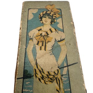 Antique Honeywell Candy Co. “Sweetex Chocolates” Advertising Box – Lewiston, Maine, c. 1910