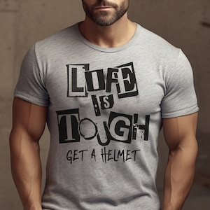 La vita è dura, prendi una camicia da casco, maglietta dura della vita, divertente regalo conservatore, camicie americane per il Giorno dell&#39;Indipendenza, maglietta pro repubblicana