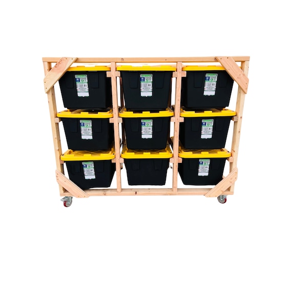 Kit De Contenedores De Almacenamiento Y Paneles De Pared Caja Apilable De 34 Piezas Sistema De Almacenamiento De Herramientas Taller De Garaje Bricolaje Rojo Y Negro 55362204